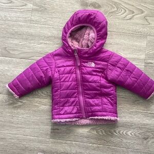 The North Face Mossbud Swirl Reversible Winter Jacket